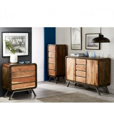 Aspen 4 Drawer Wide Chest