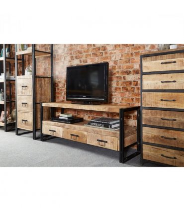 Cosmo Industrial Tall Chest