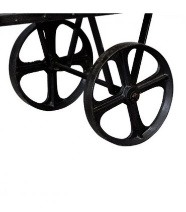 Cosmo Industrial Cart Coffee Table