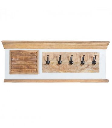 Alfie Wood Hook/Coat Hanger Wall