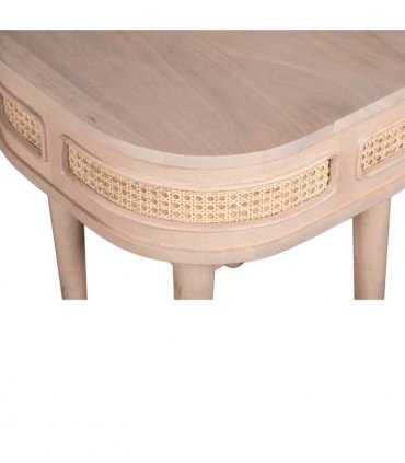 Valencia Cane & Mango Wood Bedside Table