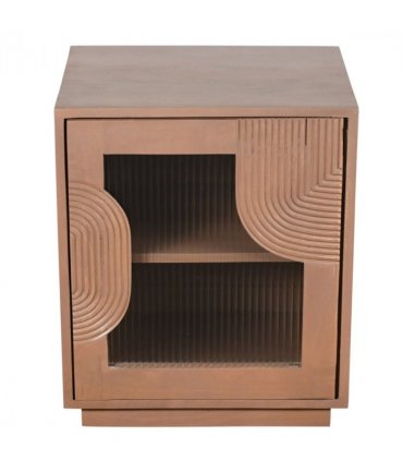 Indus Solid Wood Bedside Table