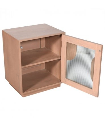 Indus Solid Wood Bedside Table
