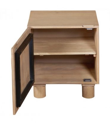 Austin Solid Wood Bedside Table