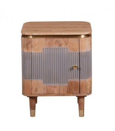 Wilton Acacia Wood Bedside Table