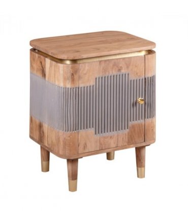 Wilton Acacia Wood Bedside Table