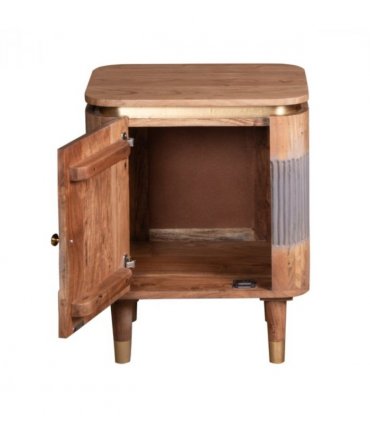 Wilton Acacia Wood Bedside Table