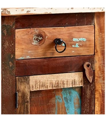 Coastal Bedside Table