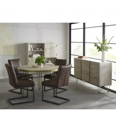 Light Gold Display Cabinet