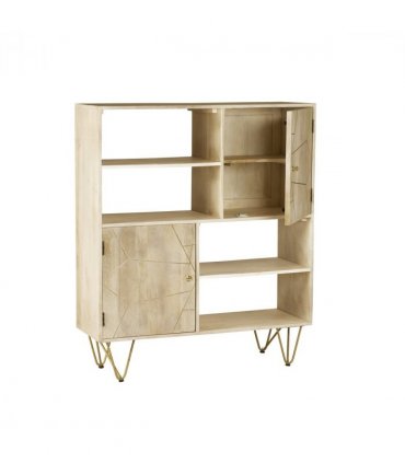 Light Gold Display Cabinet