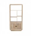 Hudson Carved Mango Wood Bookcase