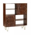 Dark Gold Display Cabinet