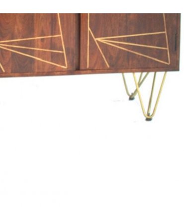 Dark Gold Large Sideboard