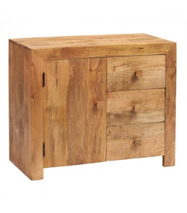 Toko Light Mango 3 Drawer Sideboard