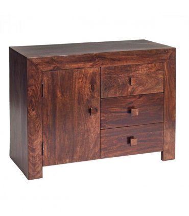 Toko Dark Mango 3 Drawer Sideboard