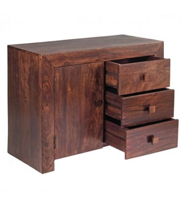Toko Dark Mango 3 Drawer Sideboard