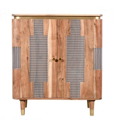 Wilton Acacia Wood 2 Doors Sideboard