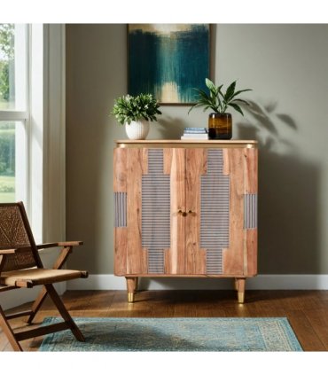 Wilton Acacia Wood 2 Doors Sideboard