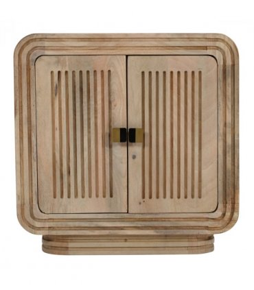 Hudson Carved Mango Wood Mini Sideboard