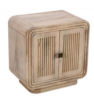Hudson Carved Mango Wood Mini Sideboard