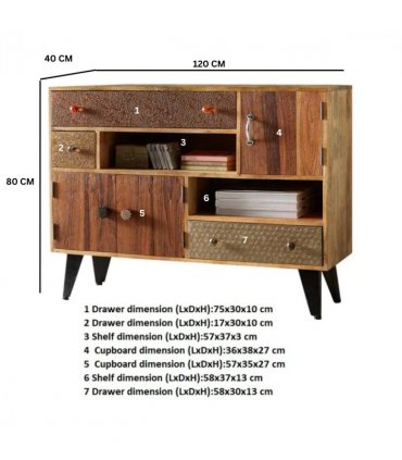 Sorio Large Sideboard 1