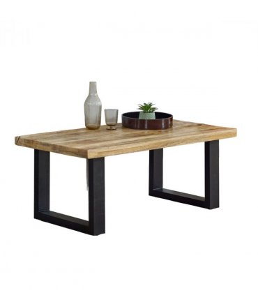Surrey Solid Wood & Metal Coffee Table