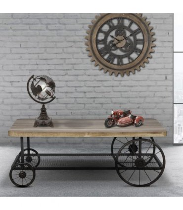 Craft Wheel Coffee Table