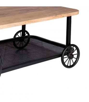 Craft Wheel Coffee Table