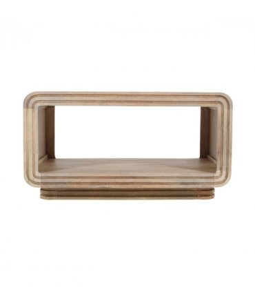 Hudson Carved Mango Wood Coffee Table