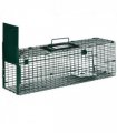 Outsunny Single Door Rat Trap for Small Animals, Dark Green