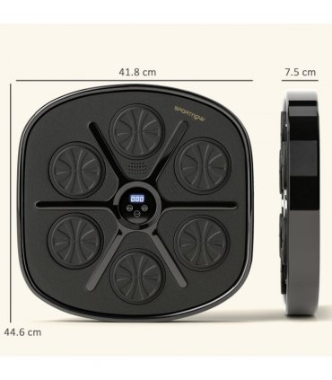 SPORTNOW Smart Bluetooth Boxing Machine Wall Mounted with 9 Speeds & Modes