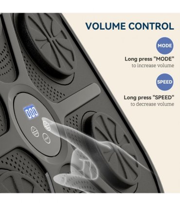 SPORTNOW Smart Bluetooth Boxing Machine Wall Mounted with 9 Speeds & Modes