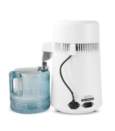 【Same Code：94286132】British Standard ZB-1 4L Distilled Water Machine 220V 750W with New Thermostat and Plastic Bottle (Natural Color)