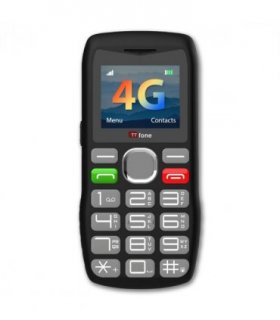 TTfone TT890 4G Senior Phone  Easy to Use Big Button Mobile Phone with Emergency Assistance Button, USB-C Charging, Bluetooth, Camera  Unlocked with Vodafone Sim Card