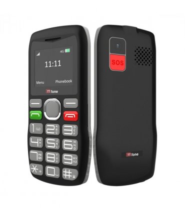 TTfone TT890 4G Senior Phone  Easy to Use Big Button Mobile Phone with Emergency Assistance Button, USB-C Charging, Bluetooth, Camera  Unlocked with Mains Charger and O2 Sim Card