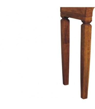 Artisan Furniture Solid Wood Arcus Console Table, Beige