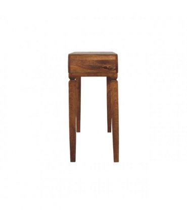Artisan Furniture Solid Wood Arcus Console Table, Beige
