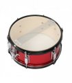 12 x 5.5 inches Professional Marching Snare Drum & Drum Stick & Strap & Wrench Kit Red