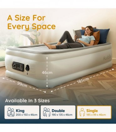 Huddle Never Deflate Air Bed - Single
