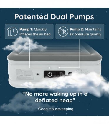 Huddle Never Deflate Air Bed - Double