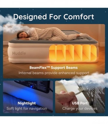 Huddle Never Deflate Air Bed - Double