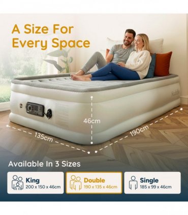 Huddle Never Deflate Air Bed - Double