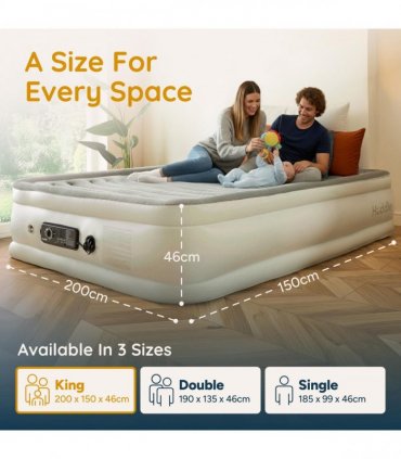Huddle Never Deflate Air Bed - King
