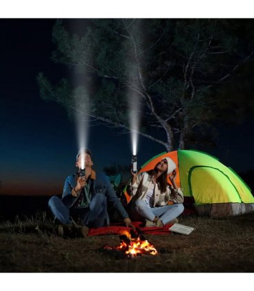 （2 pack）Rechargeable Foldable LED Camping Lantern Light Outdoor Camping Hiking Flashlight  Work Light  Camping Lantern Light
