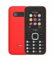 TTfone TT150 Sturdy & Lightweight Mobile  Unlocked Dual SIM Phone with Long Battery for Travel & Emergencies - Red GiffGaff Pay as you go