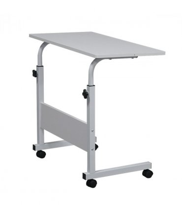 [Old code:92088120]Removable E1 15MM Chipboard & Steel Side Table with Baffle White L