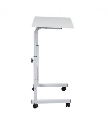 [Old code:92088120]Removable E1 15MM Chipboard & Steel Side Table with Baffle White L