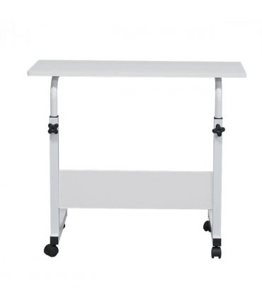 [Old code:92088120]Removable E1 15MM Chipboard & Steel Side Table with Baffle White L