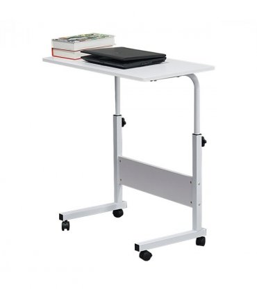 [Old code:92088120]Removable E1 15MM Chipboard & Steel Side Table with Baffle White L