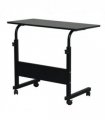 [Old code:32054950]Removable P2 15MM Chipboard & Steel Side Table Black